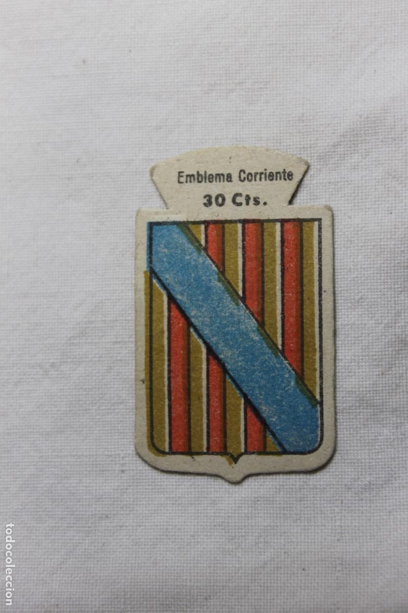 Coleccionismo cromos antiguos: EMBLEMA AUXILIO SOCIAL BALEARES N&ordm; 100