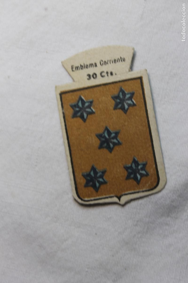 Coleccionismo cromos antiguos: EMBLEMA AUXILIO SOCIAL MORA N&ordm; 92