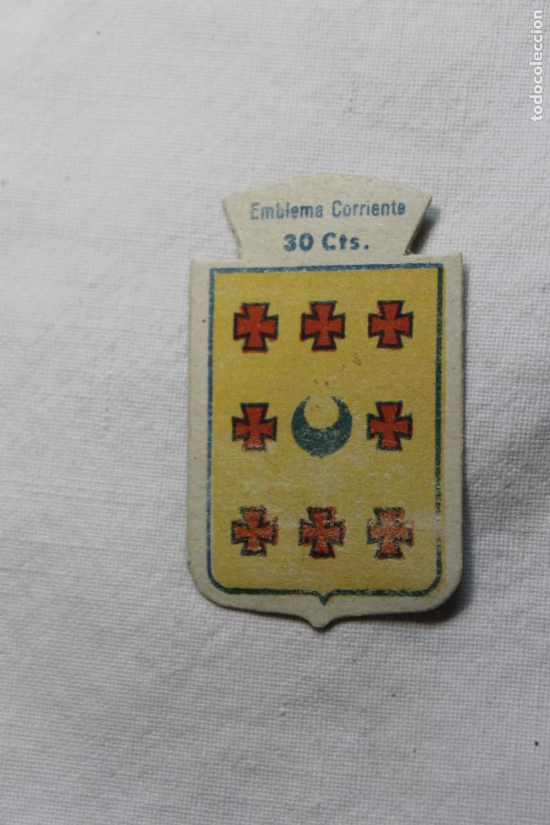 Coleccionismo cromos antiguos: EMBLEMA AUXILIO SOCIAL BABELON N&ordm; 165