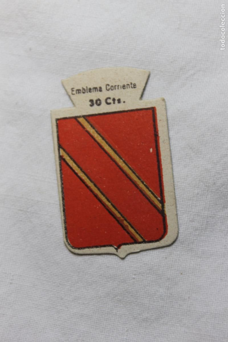 Collectable Antique Stickers: EMBLEMA AUXILIO SOCIAL CABRERA N&ordm; 94