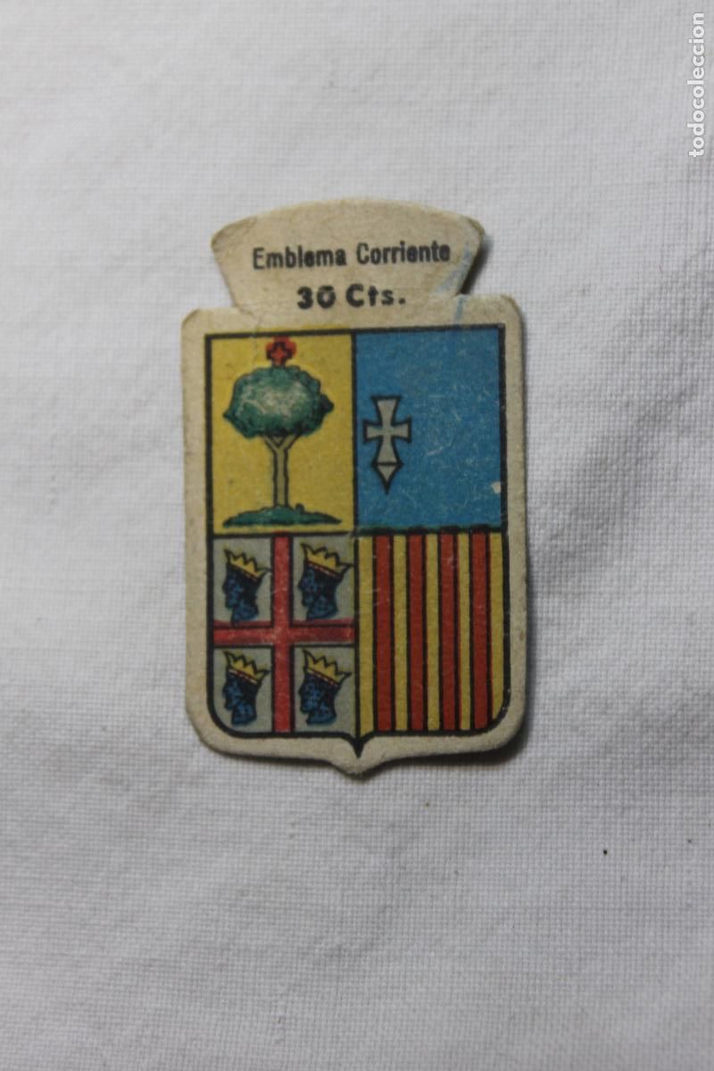 Sammeln alte Sammelbilder: EMBLEMA AUXILIO SOCIAL ZARAGOZA N&ordm; 87