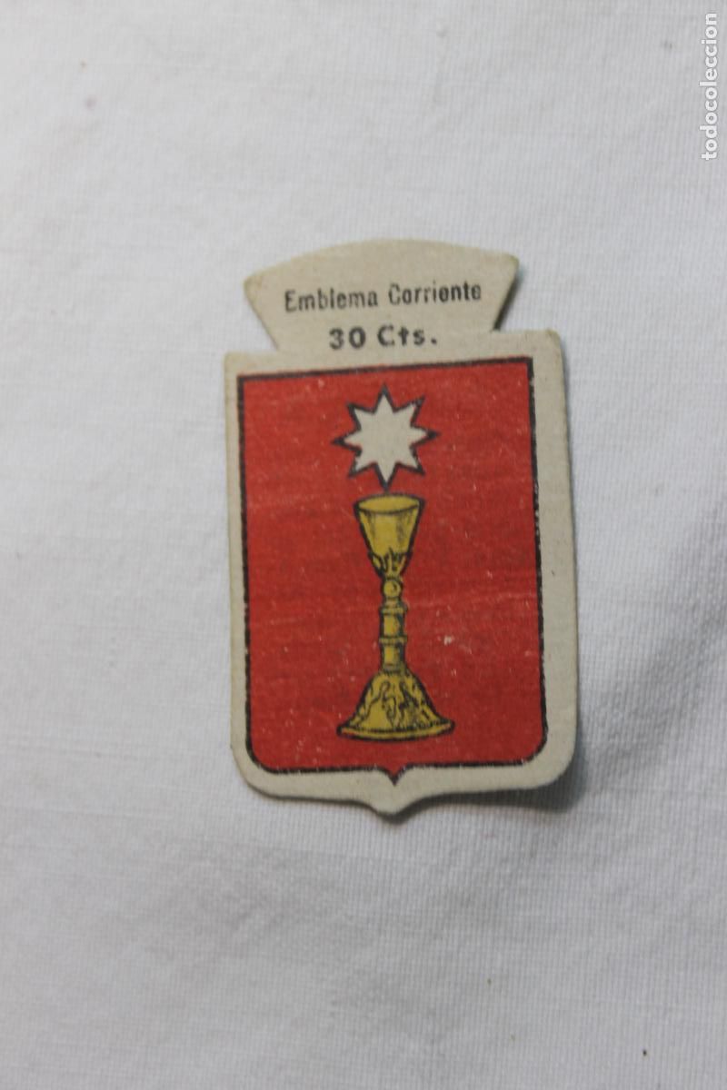 Collectable Antique Stickers: EMBLEMA AUXILIO SOCIAL CUENCA N&ordm; 87