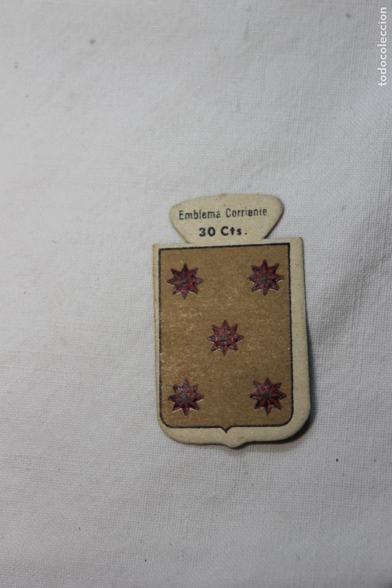 Colecionismo Cromos antigos: EMBLEMA AUXILIO SOCIAL FONSECA N&ordm; 45