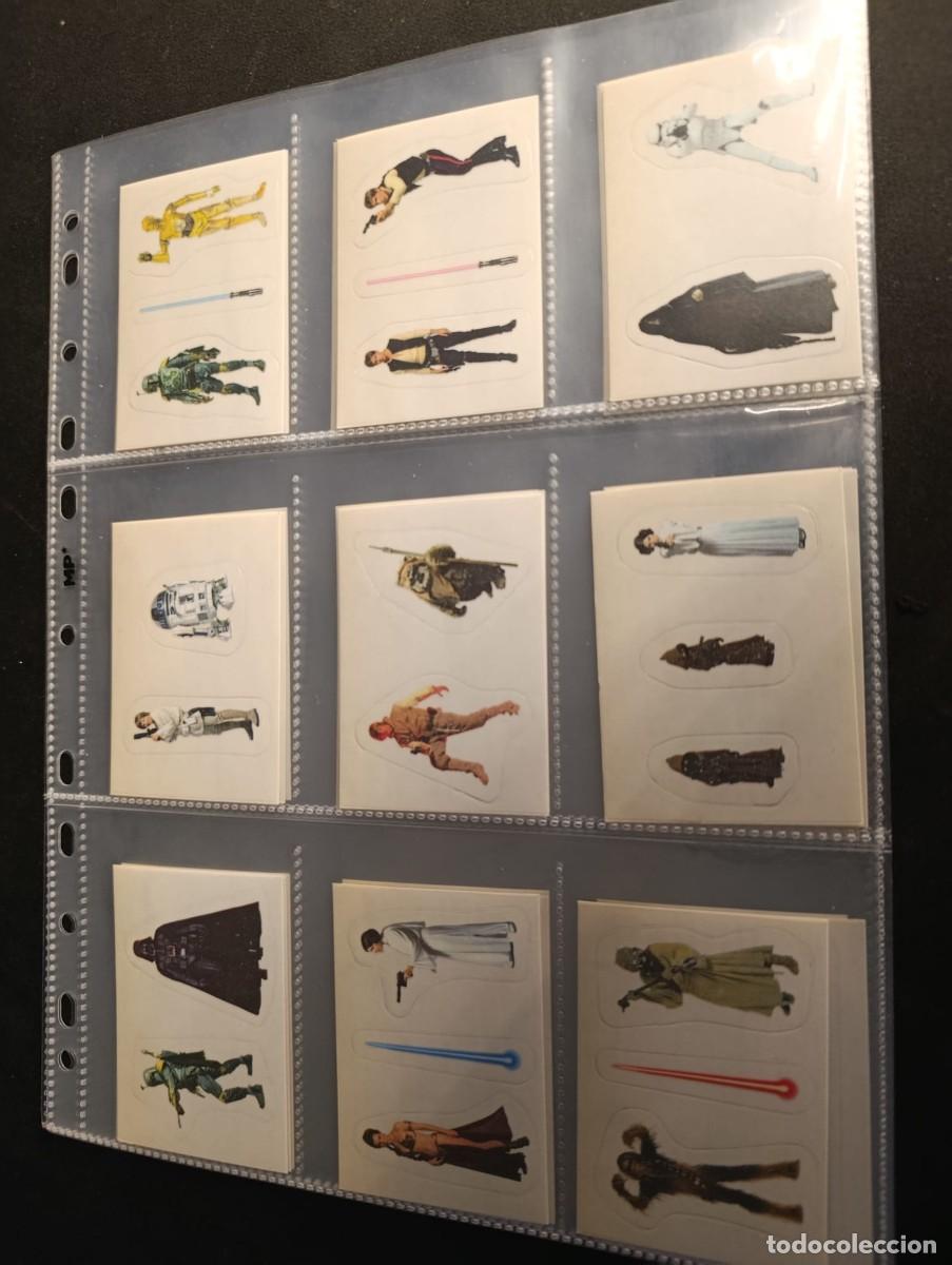 Coleccionismo cromos antiguos: 36 cromos Panini 1996 Star Wars - S 1 al S 36 son los 36 troquelados de la colecci&oacute;n