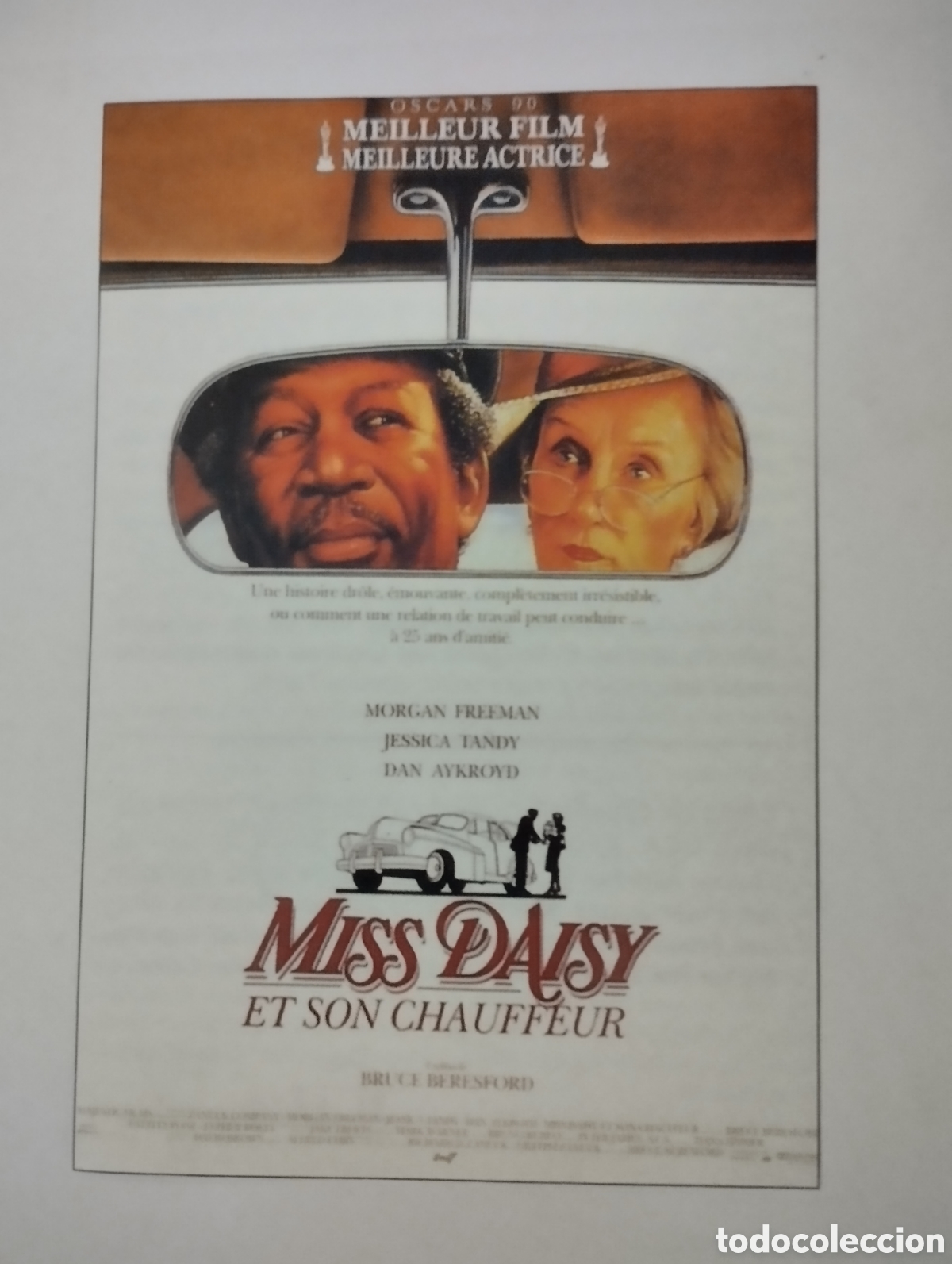 Collectable Antique Stickers: Minificha N1229 Paseando a Miss Daisy - 1989 - V.O.