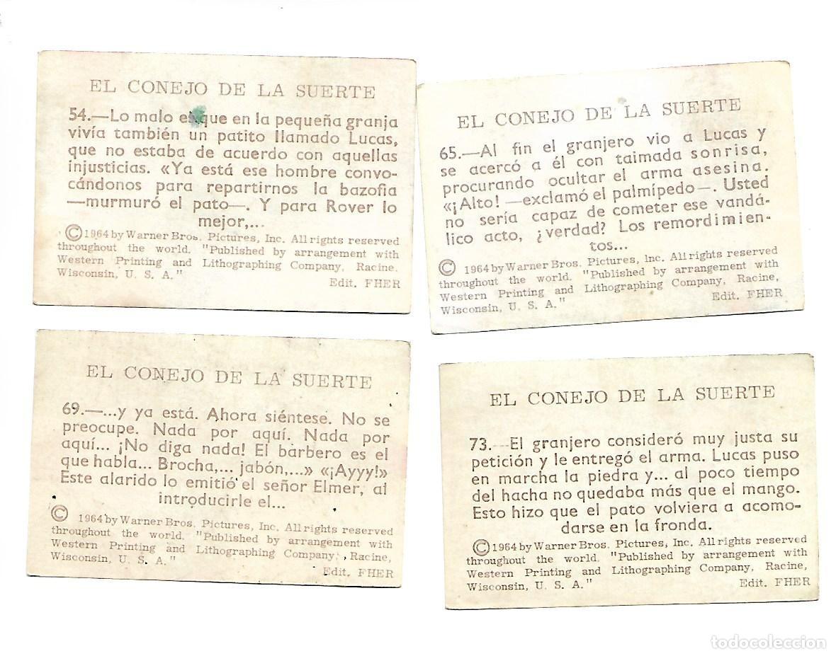 Coleccionismo cromos antiguos: CUATRO CROMOS - LOTE JOSEMARIA - Foto 2