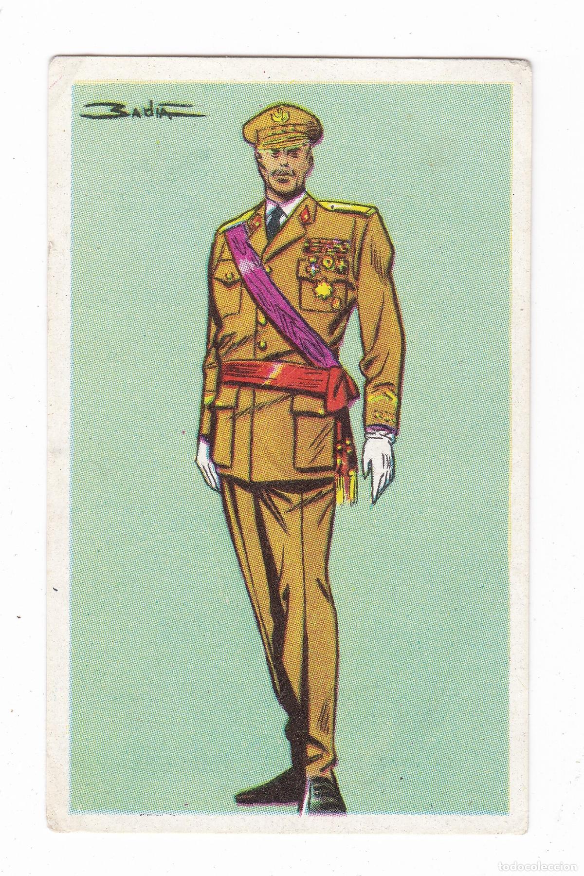 Coleccionismo cromos antiguos: Soldados del siglo XX. Colecci&oacute;n de cromos Ruiz Romero a&ntilde;o 1960. Cromo n&ordm; 83