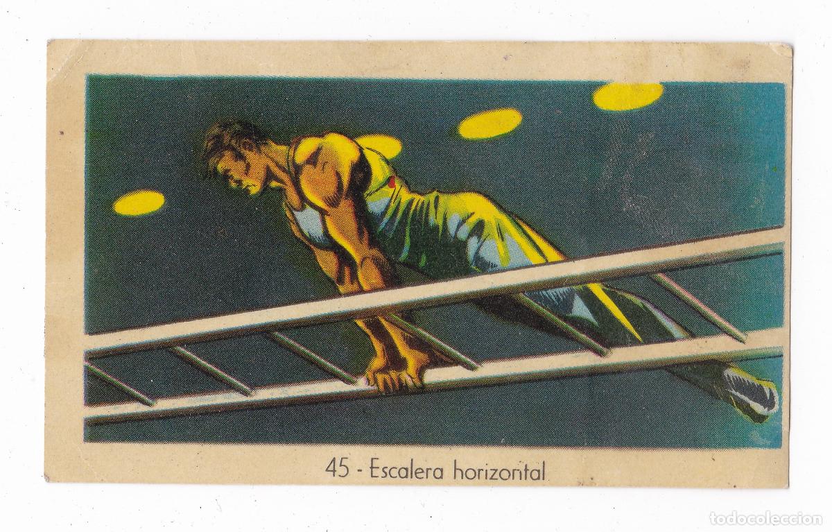 Coleccionismo cromos antiguos: Olimpiada. Colecci&oacute;n de cromos obsequio chocolates Blanco y negro, San Jorge, Doria. Cromo n&ordm; 45