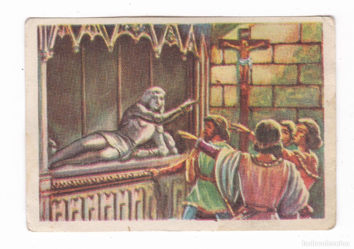 Coleccionismo cromos antiguos: Las Cruzadas. Colecci&oacute;n de Cromos Ruiz Romero A&ntilde;o 1962. Cromo n&ordm; 27