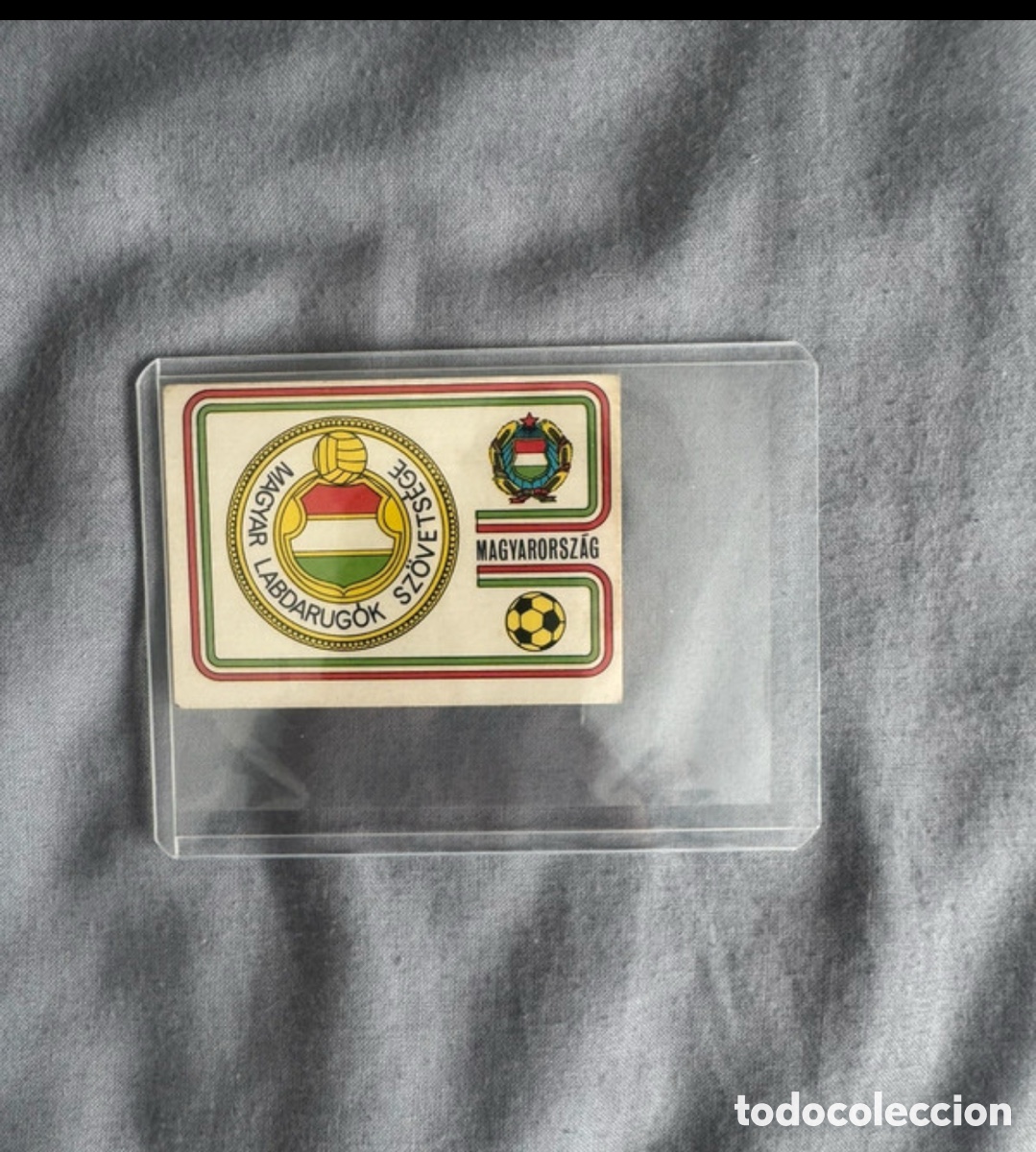 Collezionismo Figurine antiche: Escudo Hungr&iacute;a - Panini World Cup Munchen 1974