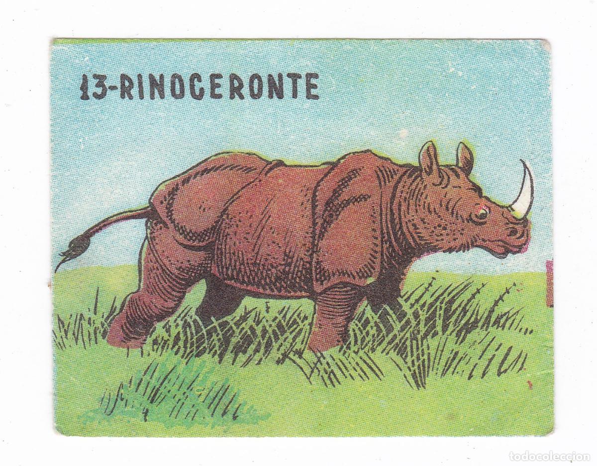 Colecionismo Cromos antigos: Reino Animal. Coleccion de Cromos Ediciones Costa Gigarpe A&ntilde;o 1963. Cromo N&ordm; 13