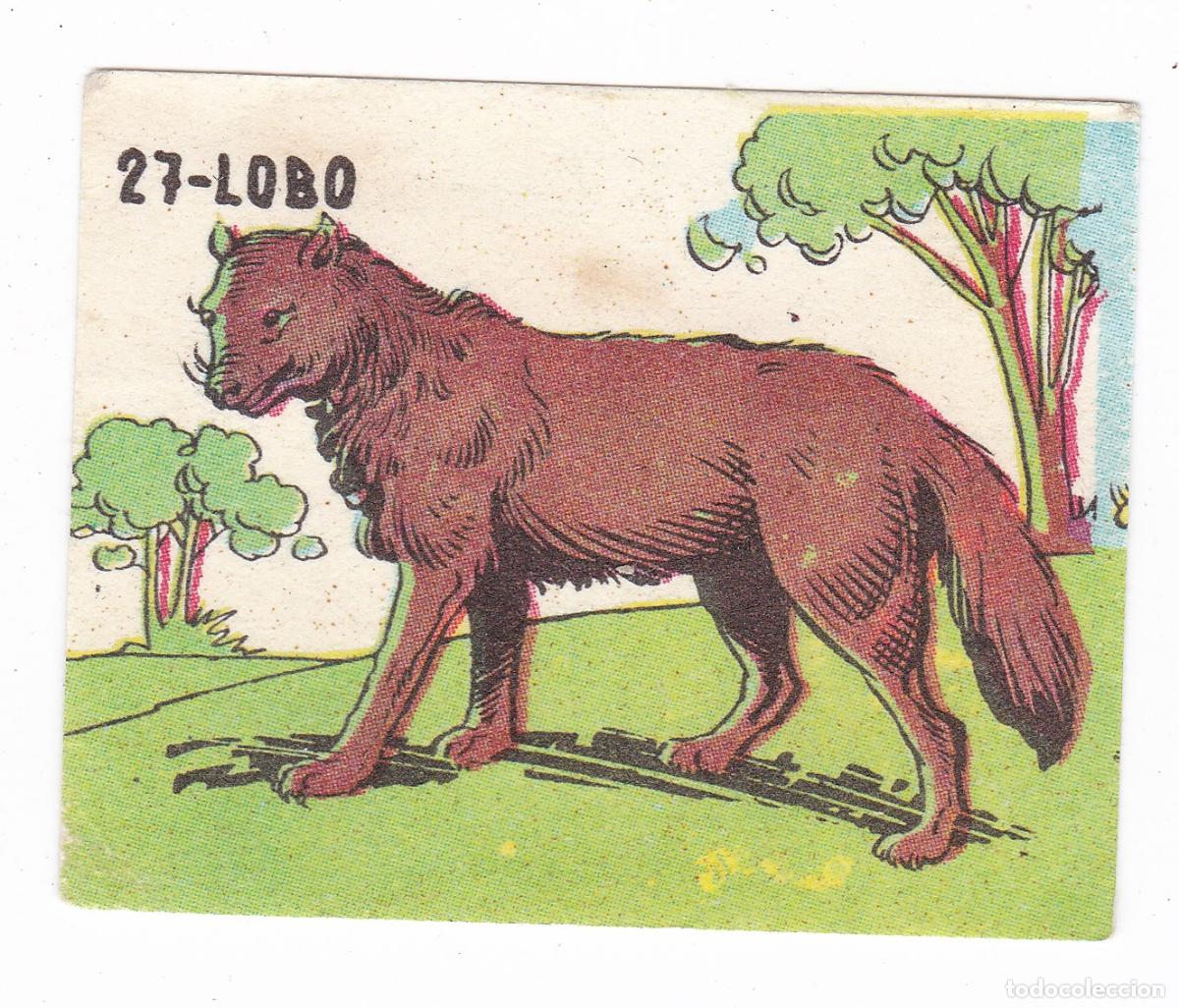 Colecionismo Cromos antigos: Reino Animal. Colecci&oacute;n de Cromos Ediciones Costa Gigarpe A&ntilde;o 1963. Nunca pegado. Cromo N&ordm; 27