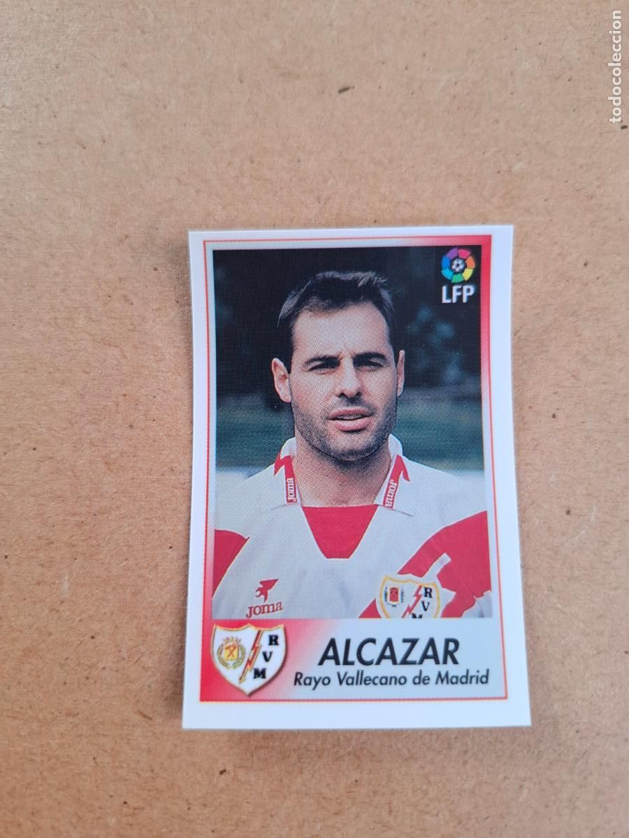 Collectionnisme Cartes &agrave; collectionner anciennes: BOLLYCAO 96 97 1996 1997 - 189 ALC&Aacute;ZAR - RAYO VALLECANO (TRASERA TE PRESENTA F&Uacute;TBOL NUNCA PEGADO