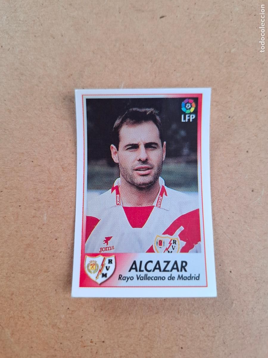 Collectionnisme Cartes &agrave; collectionner anciennes: BOLLYCAO 96 97 1996 1997 - 189 ALC&Aacute;ZAR - RAYO VALLECANO ( TRASERA SIGUE LA LIGA ) NUNCA PEGADO
