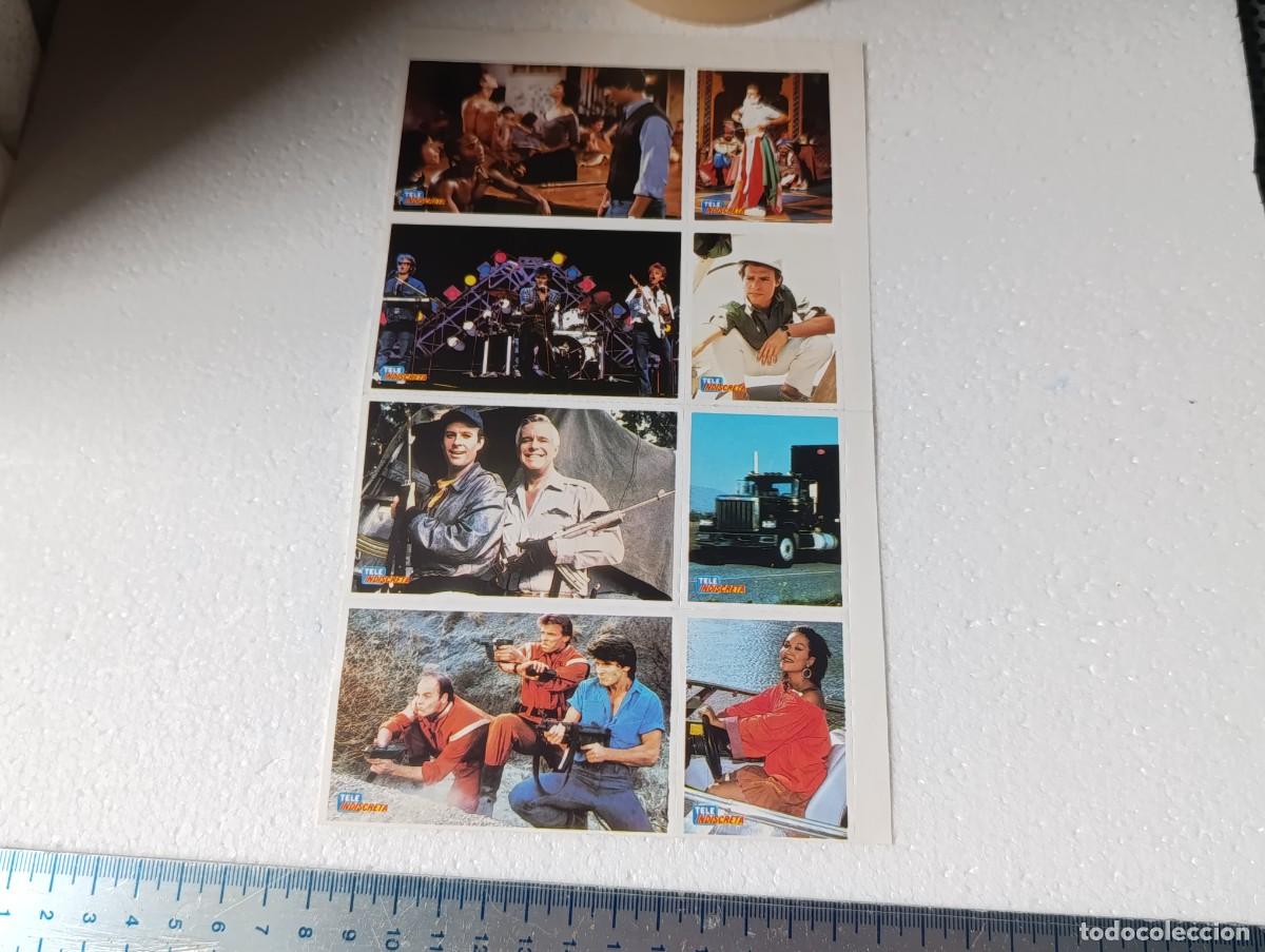 Collectionnisme Cartes &agrave; collectionner anciennes: CROMOS - LAMINA DE CROMOS - DEL ALBUM TELE INDISCRETA A&Ntilde;OS 80