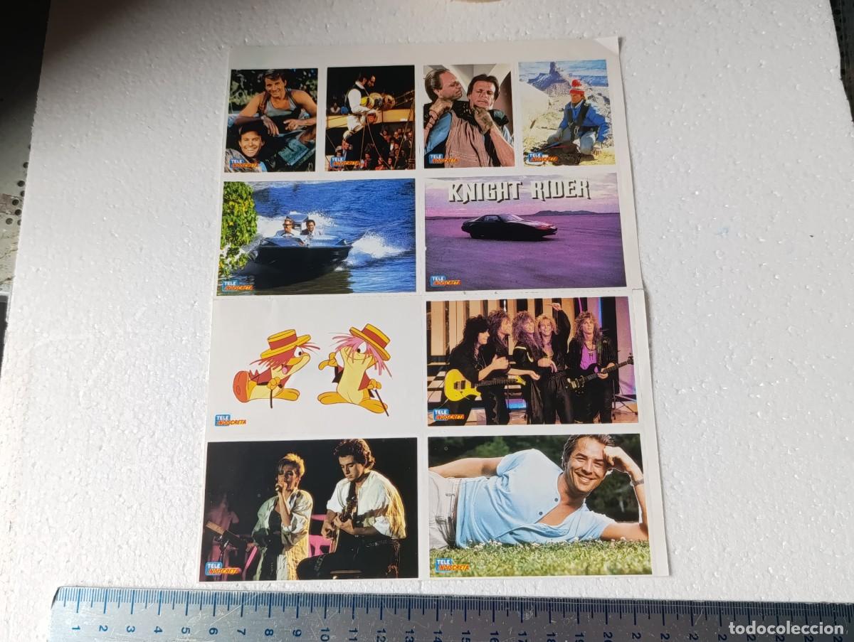Colecionismo Cromos antigos: CROMOS - LAMINA DE CROMOS - DEL ALBUM TELE INDISCRETA A&Ntilde;OS 80