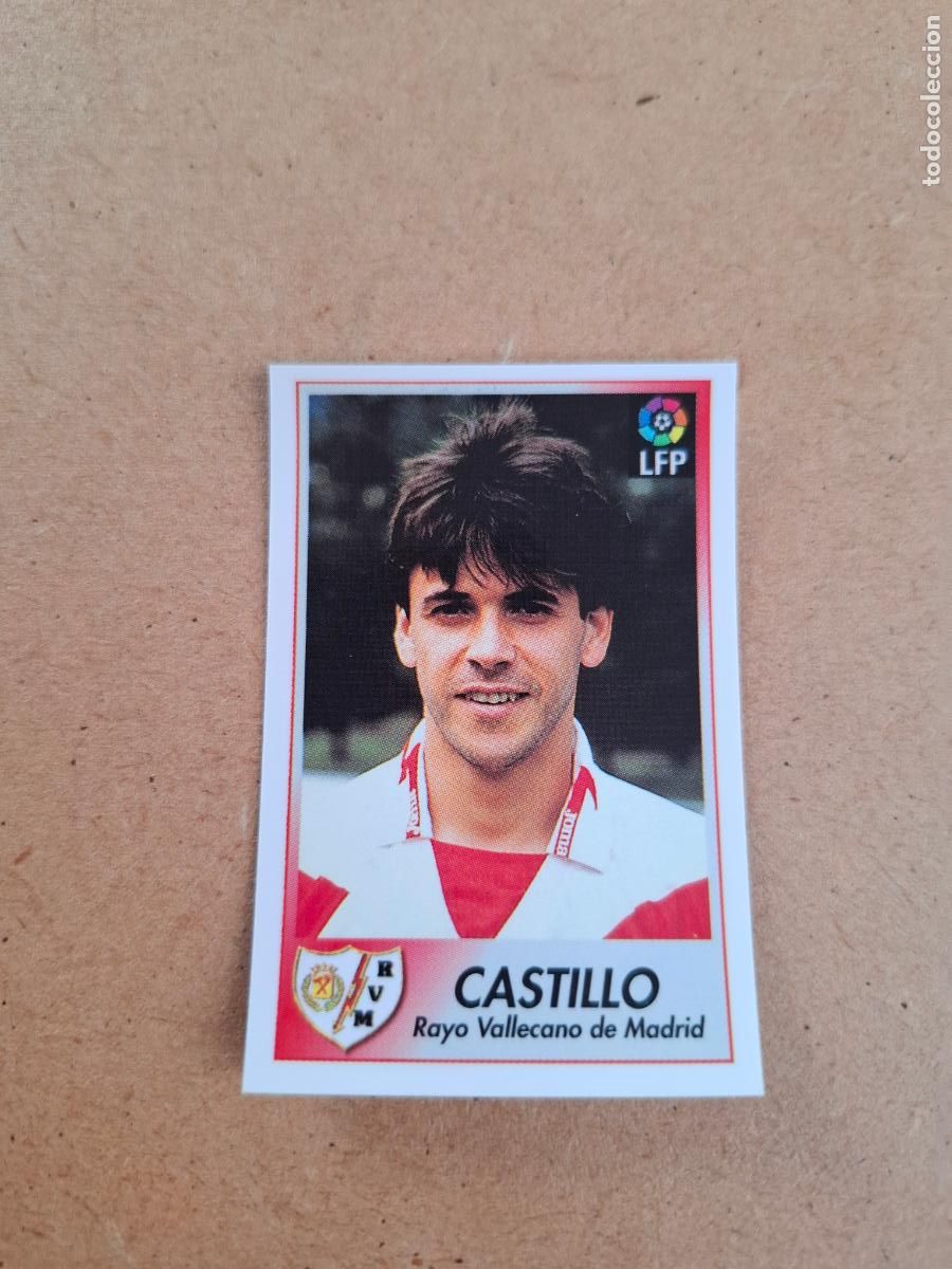 Colecionismo Cromos antigos: BOLLYCAO 96 97 1996 1997 - 191 CASTILLO - RAYO VALLECANO ( TRASERA SIGUE LA LIGA ) NUNCA PEGADO