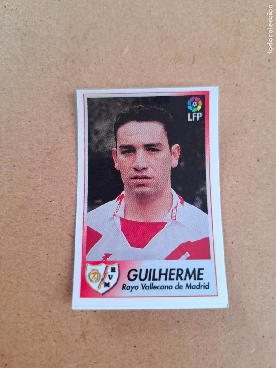 Coleccionismo cromos antiguos: BOLLYCAO 96 97 1996 1997 - 194 GUILHERME RAYO VALLECANO ( TRASERA SIGUE LA LIGA ) NUNCA PEGADO
