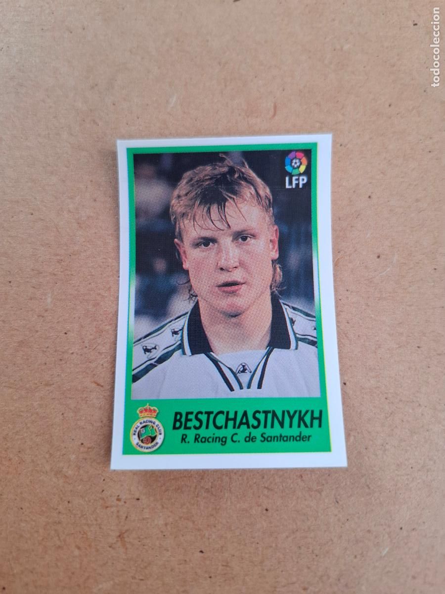 Coleccionismo cromos antiguos: BOLLYCAO 96 97 1996 1997 - 206 BESTCHASTNYKH REAL RACING CLUB ( TRASERA SIGUE LA LIGA ) NUNCA PEGADO