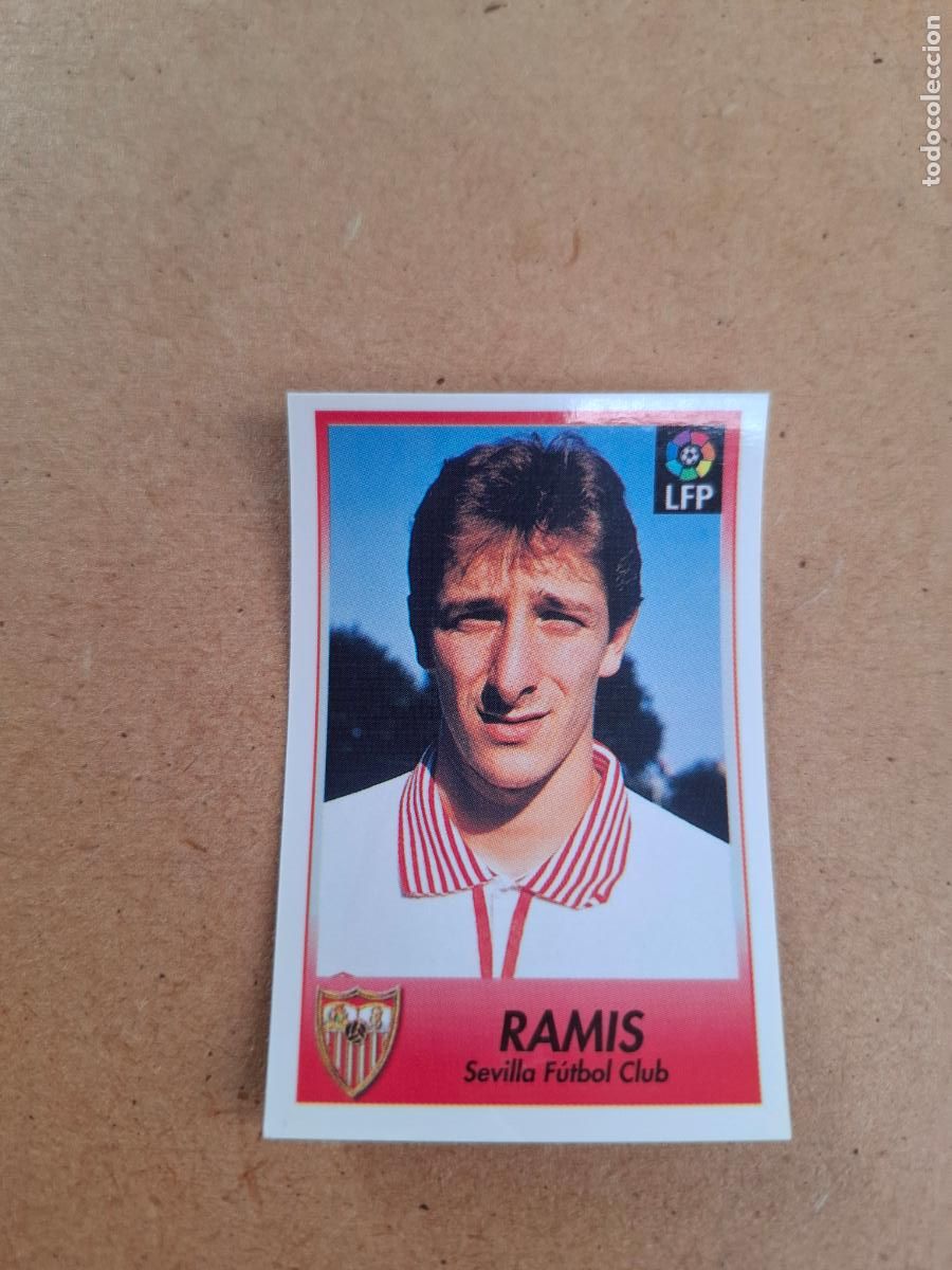 Colecionismo Cromos antigos: BOLLYCAO 96 97 1996 1997 - 211 RAMIS - SEVILLA FC ( TRASERA TE PRESENTA F&Uacute;TBOL ) NUNCA PEGADO