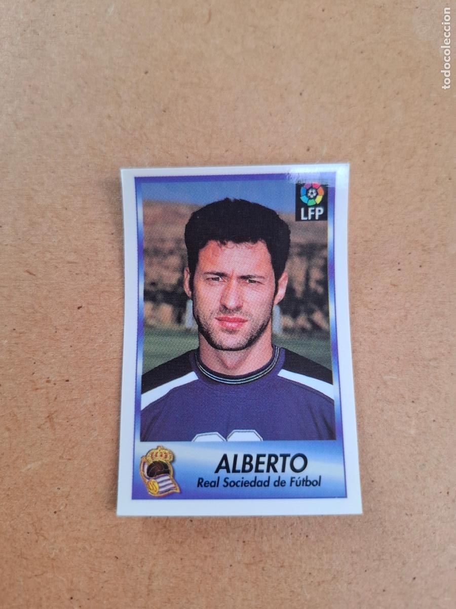 Collezionismo Figurine antiche: BOLLYCAO 96 97 1996 1997 - 223 ALBERTO - REAL SOCIEDAD ( TRASERA TE PRESENTA F&Uacute;TBOL ) NUNCA PEGADO