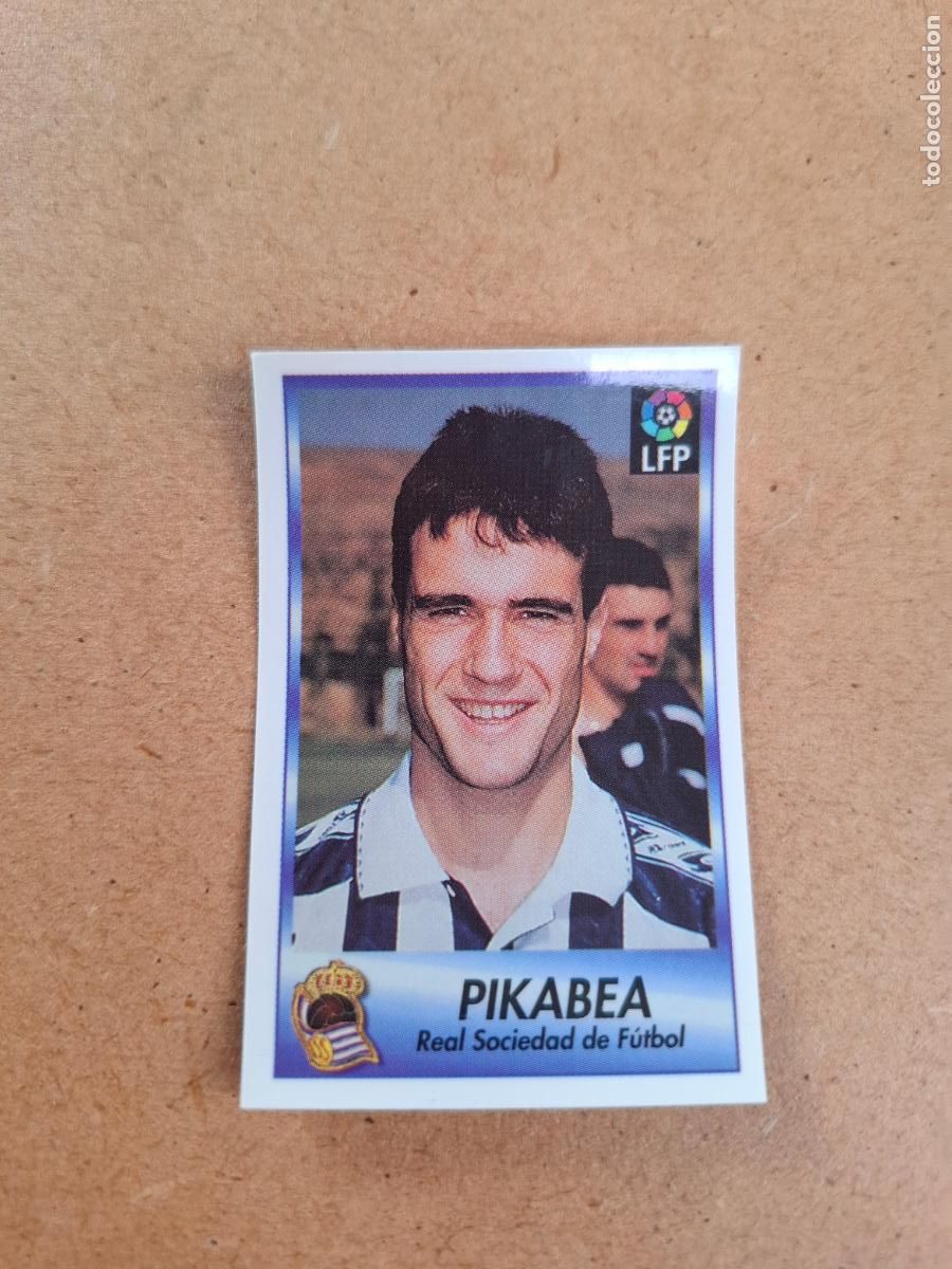 Collectable Antique Stickers: BOLLYCAO 96 97 1996 1997 - 227 PIKABEA - REAL SOCIEDAD ( TRASERA SIGUE LA LIGA ) NUNCA PEGADO