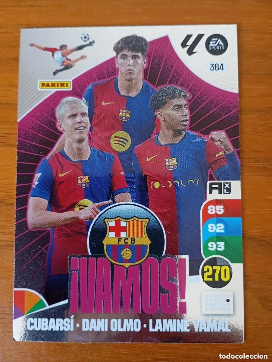 Sammeln alte Sammelbilder: CROMO. VAMOS!. CUBARSI. DANI OLMO. LAMINE YAMAL. ADRENALYN 24 25. MULTIPOSICION