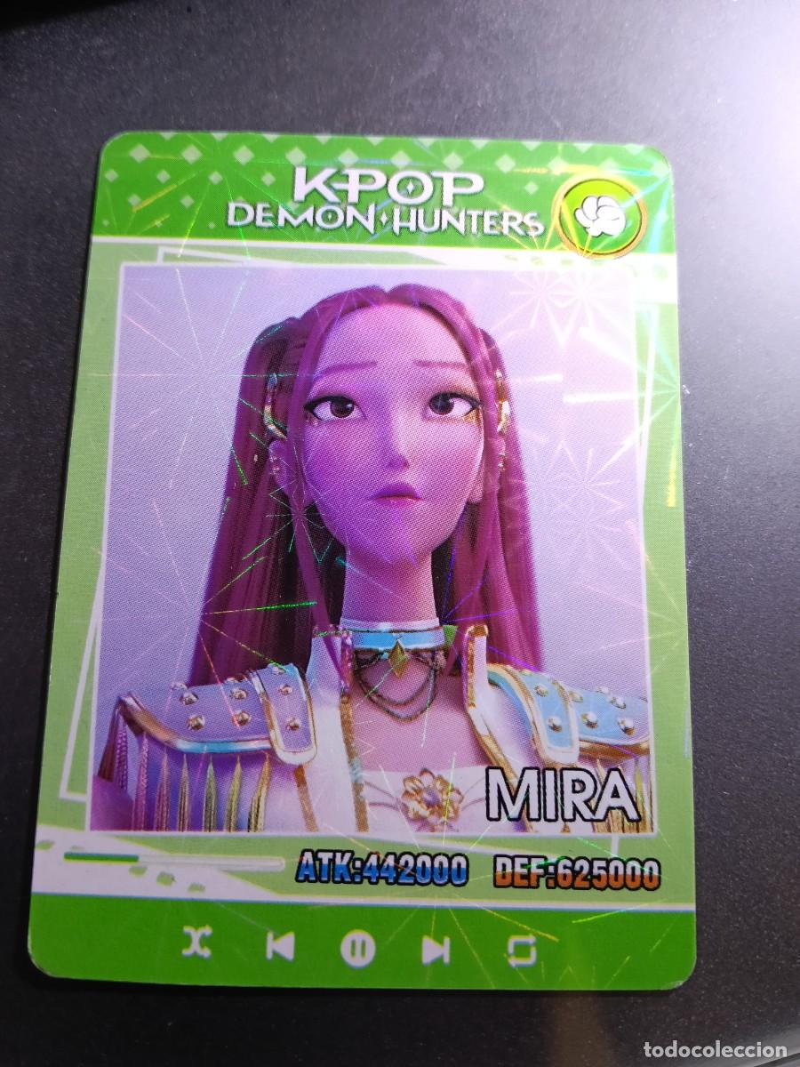 Collezionismo Figurine antiche: CROMO K-POP DEMON HUNTERS MIRA CARTA VERDE