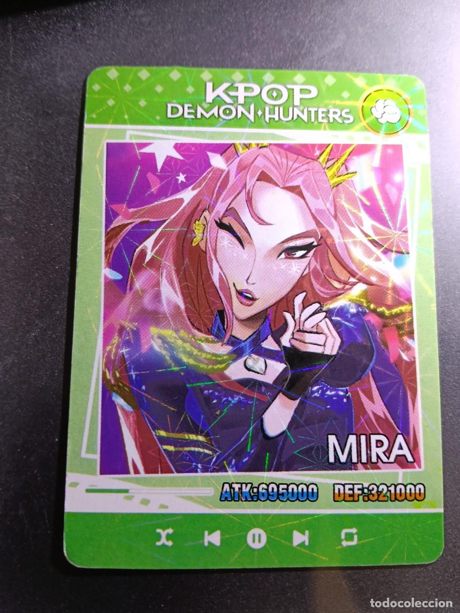 Collezionismo Figurine antiche: CROMO K-POP DEMON HUNTERS MIRA CARTA VERDE