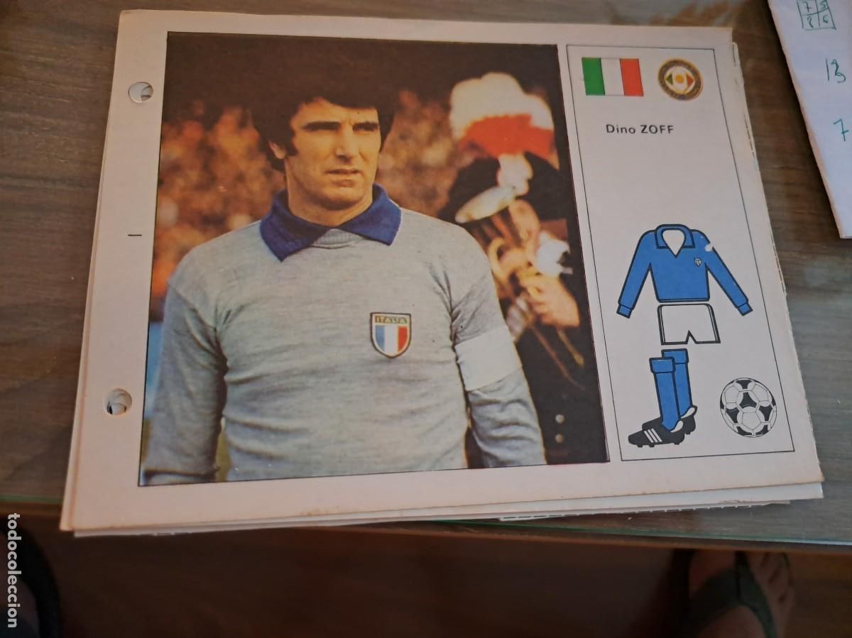 Collectionnisme Cartes &agrave; collectionner anciennes: Ficha Mundial Espa&ntilde;a 1982. Editorial Bruguera. DINO ZOFF (ITALIA)