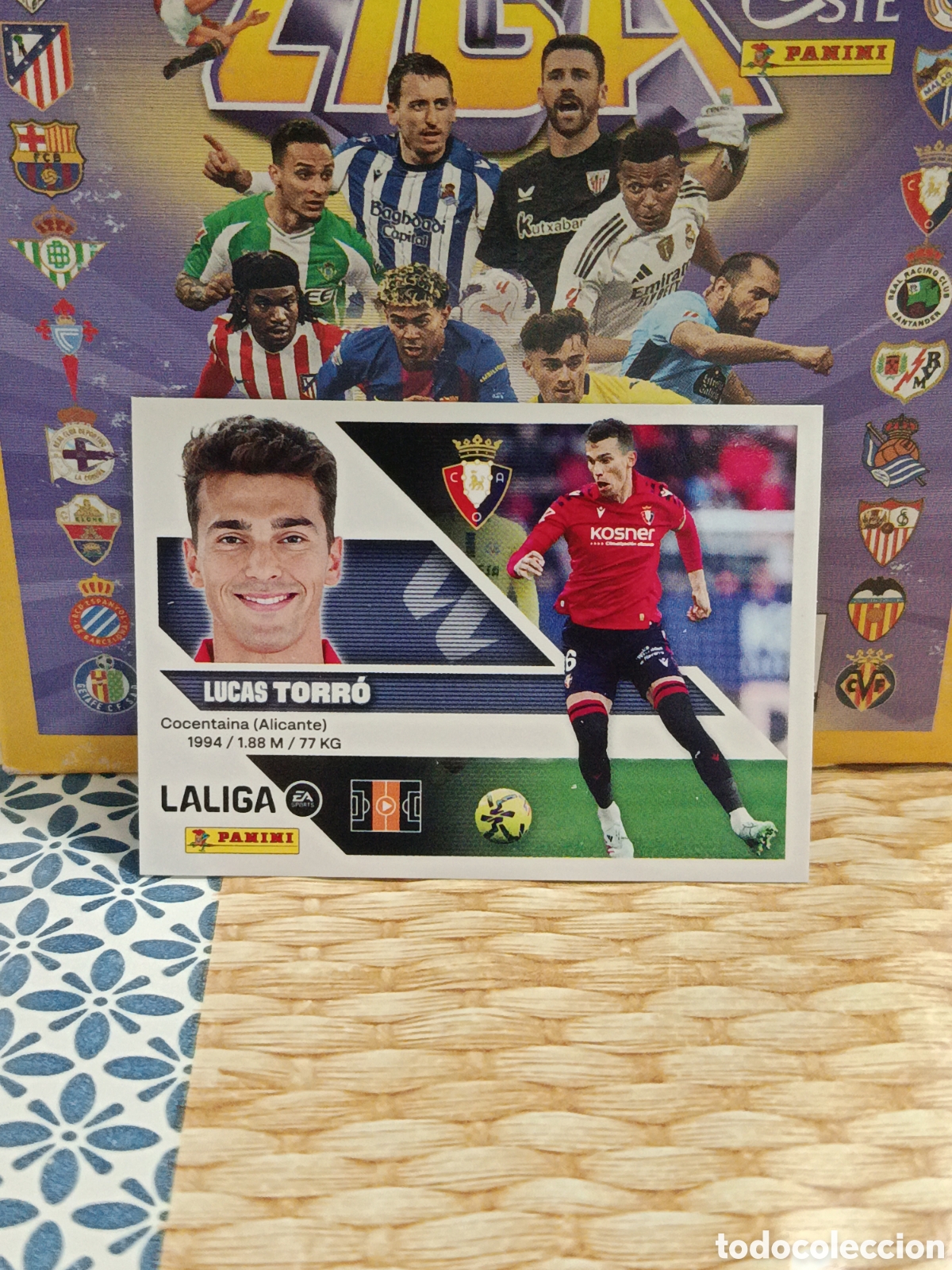 Colecionismo Cromos antigos: TORRO OSASUNA N&ordm; 11 LIGA ESTE 26 27 2026 2027 PANINI
