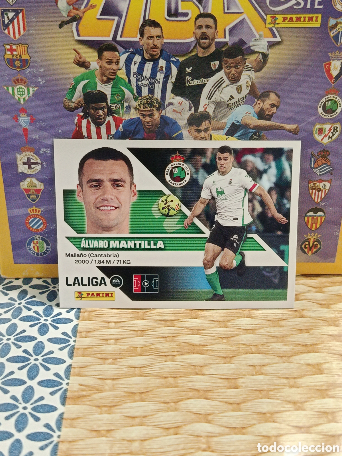 Colecionismo Cromos antigos: MANTILLA RACING N&ordm; 5 LIGA ESTE 26 27 2026 2027 PANINI