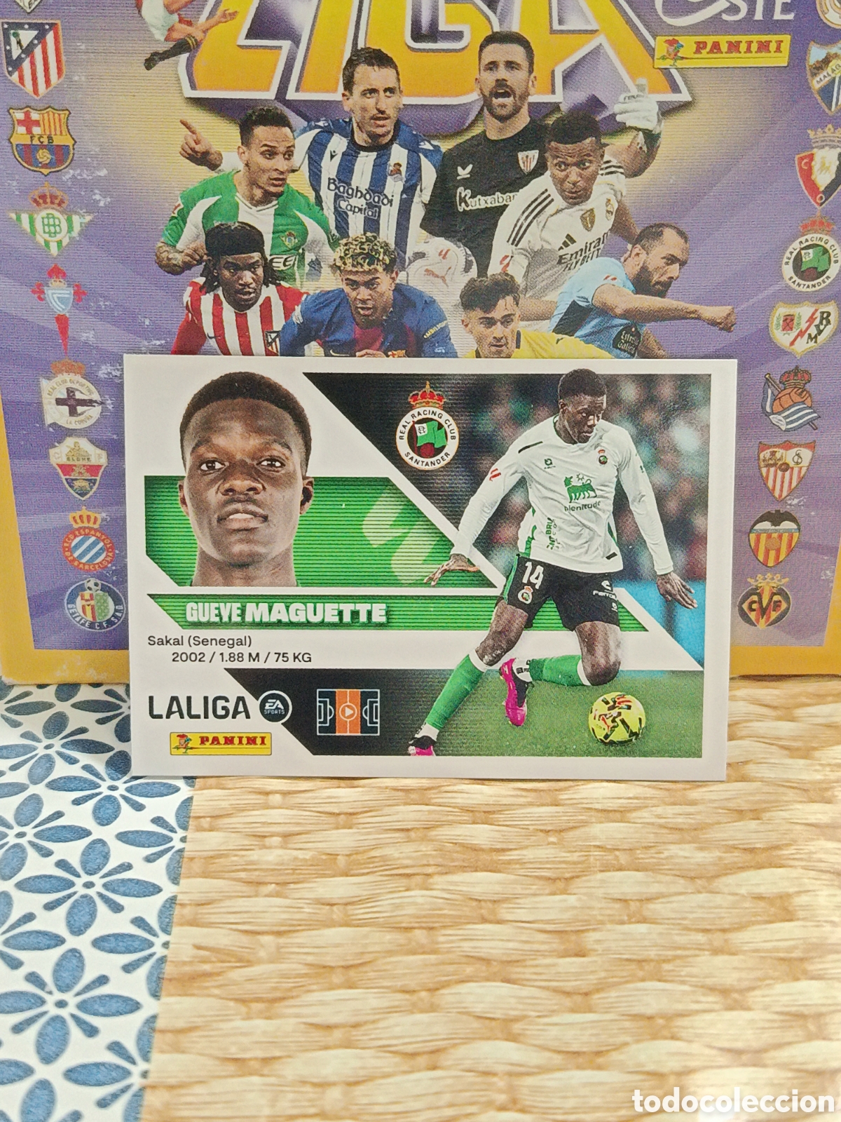 Colecionismo Cromos antigos: MAGUETTE RACING N&ordm; 11 LIGA ESTE 26 27 2026 2027 PANINI