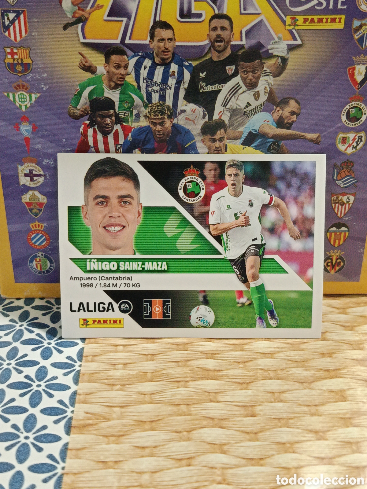 Colecionismo Cromos antigos: I&Ntilde;IGO RACING N&ordm; 13 LIGA ESTE 26 27 2026 2027 PANINI