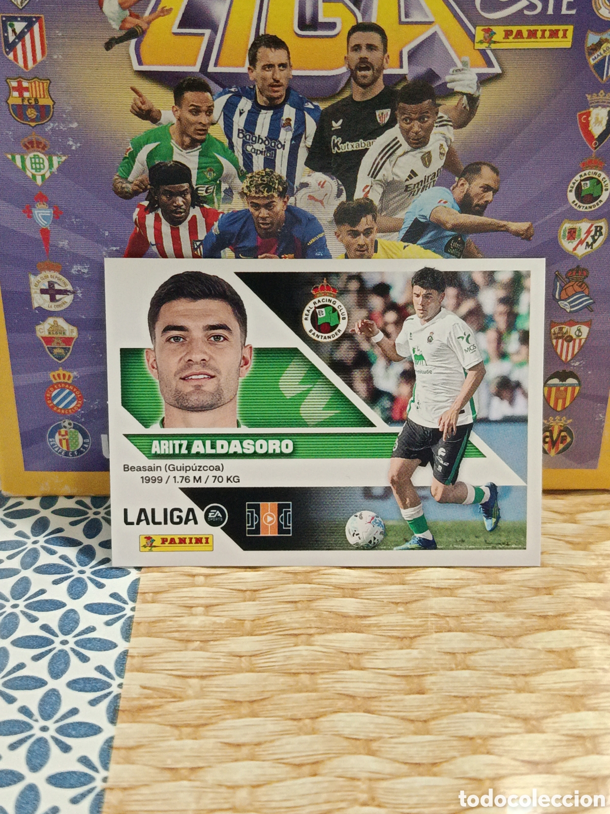 Colecionismo Cromos antigos: ALDASORO RACING N&ordm; 14 LIGA ESTE 26 27 2026 2027 PANINI