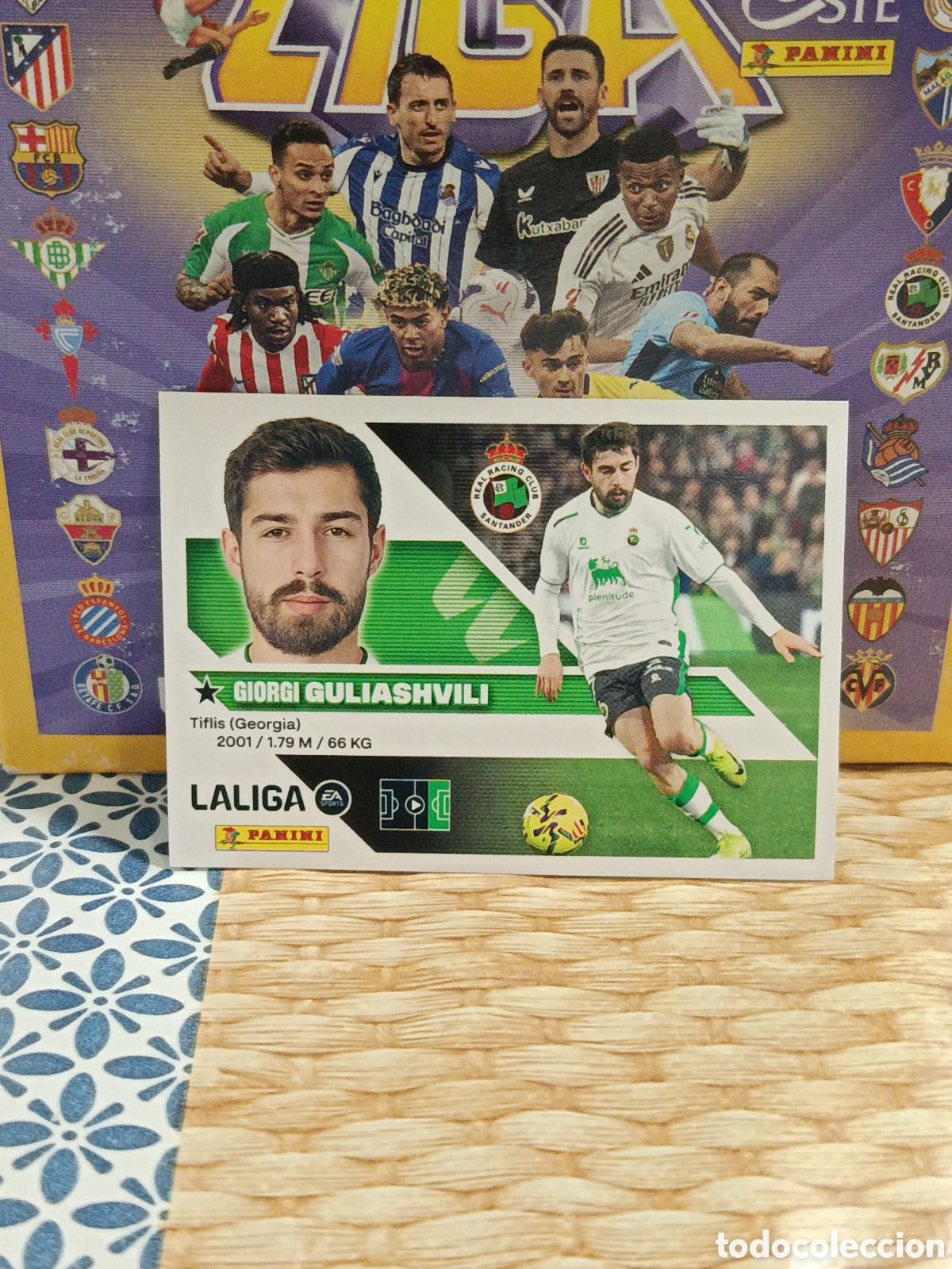 Sammeln alte Sammelbilder: GULIASHVILI RACING N&ordm; 17 LIGA ESTE 26 27 2026 2027 PANINI