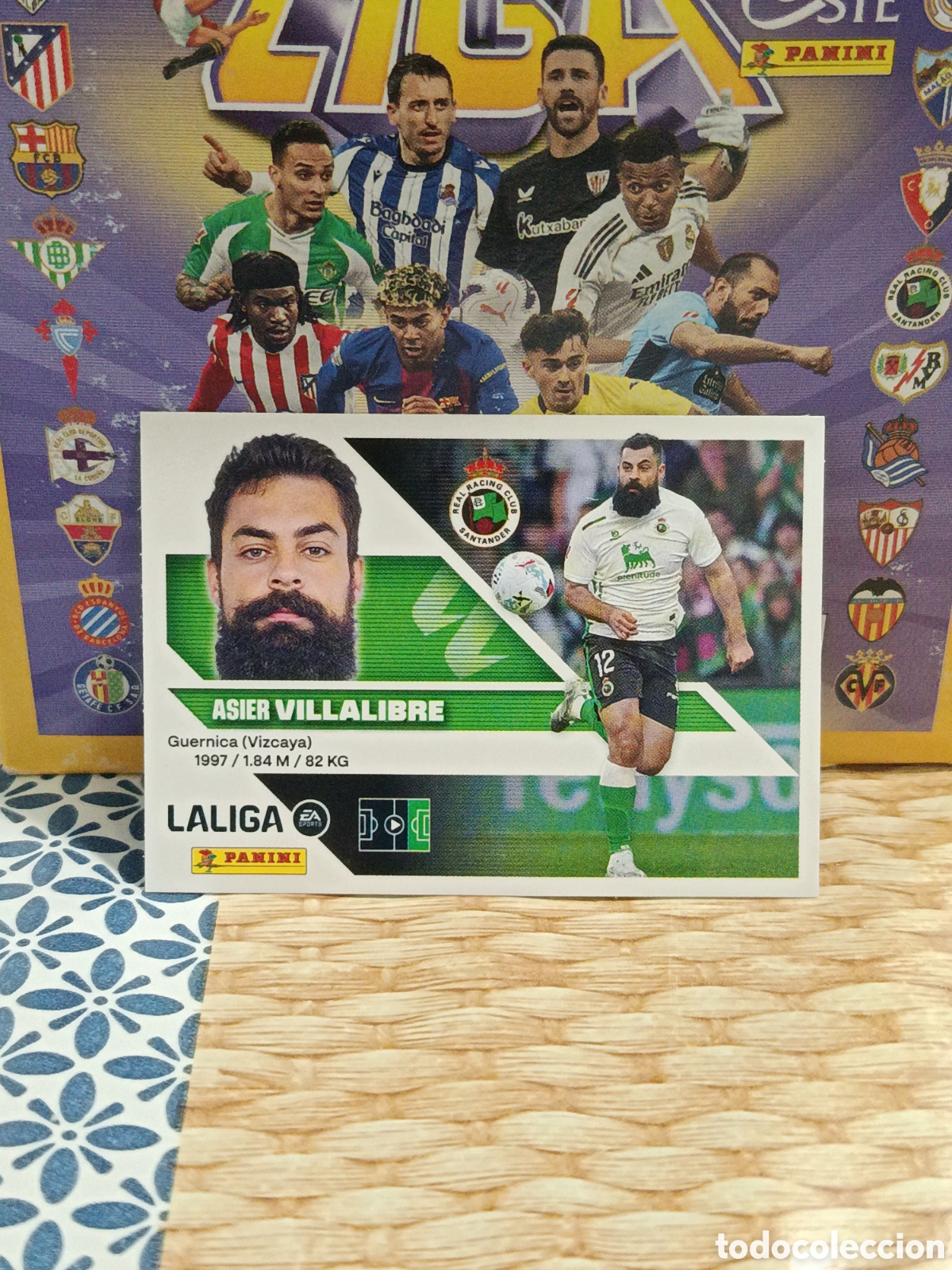 Sammeln alte Sammelbilder: VILLALIBRE RACING N&ordm; 20 LIGA ESTE 26 27 2026 2027 PANINI
