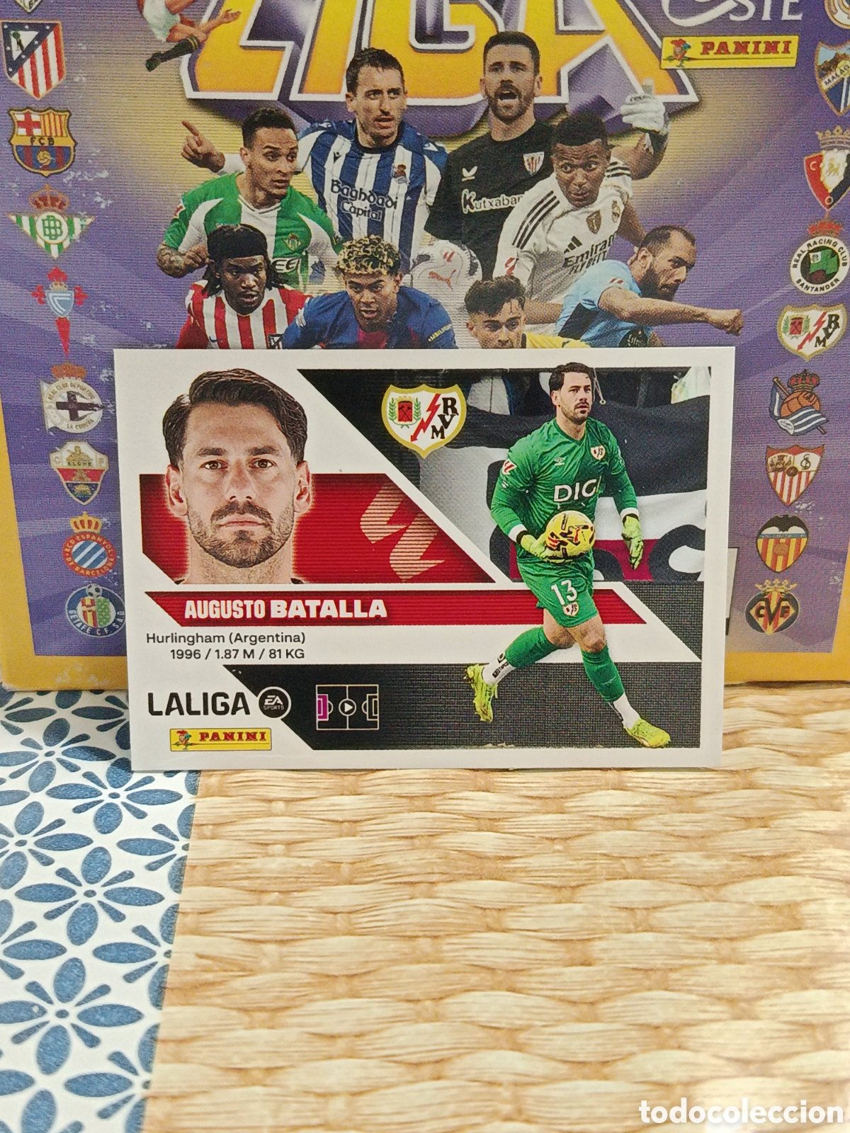 Collectable Antique Stickers: BATALLA RAYO VALLECANO N&ordm; 3 LIGA ESTE 26 27 2026 2027 PANINI