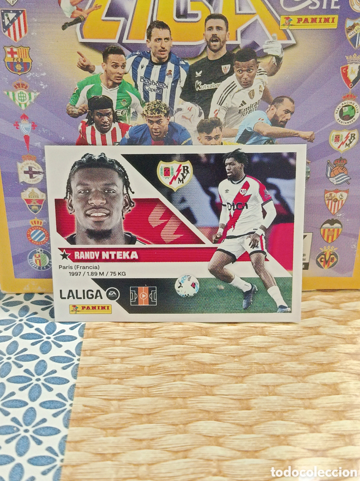 Collezionismo Figurine antiche: NTEKA RAYO VALLECANO N&ordm; 11 B LIGA ESTE 26 27 2026 2027 PANINI