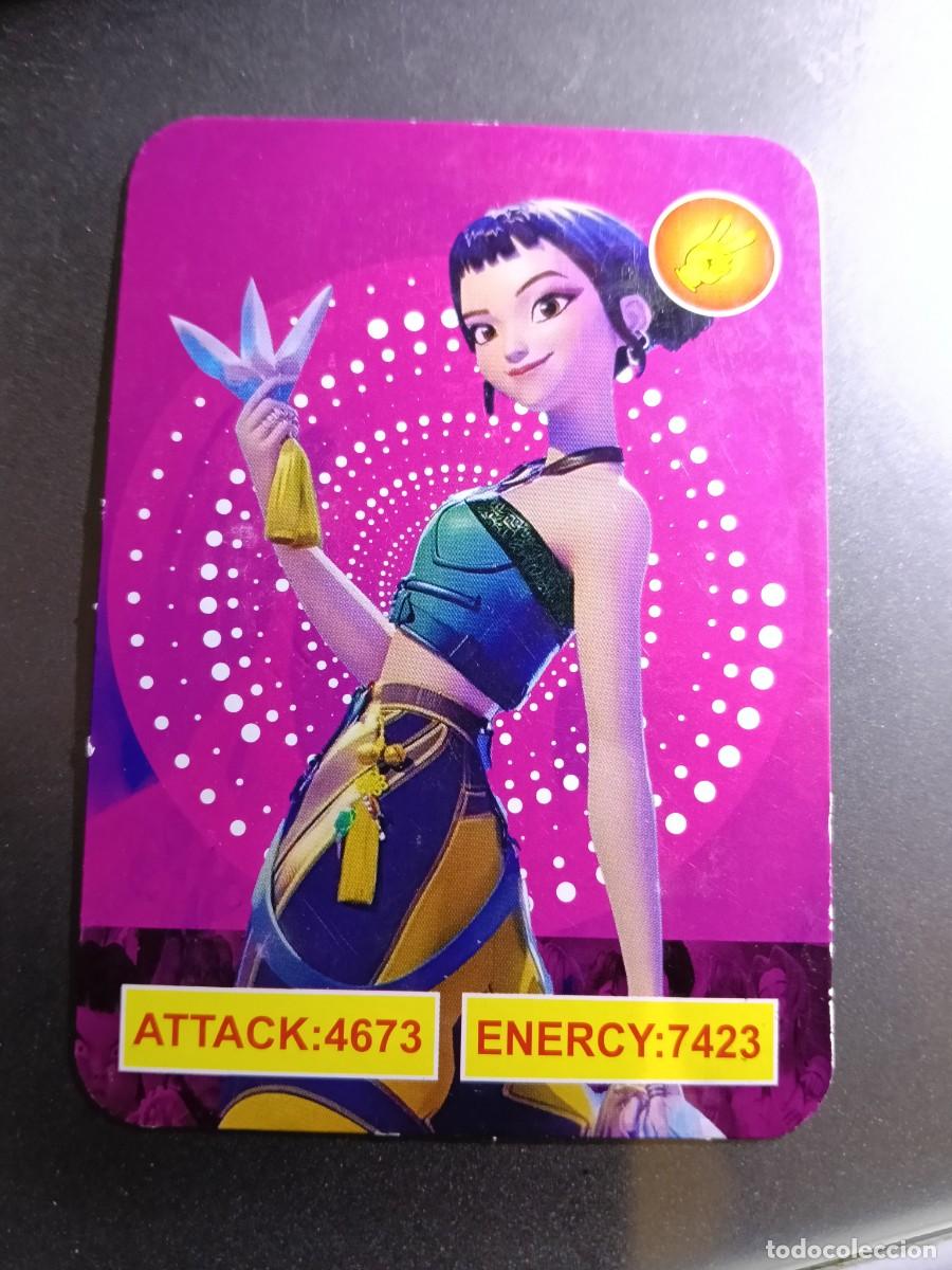 Collectable Antique Stickers: CROMO K-POP DEMON HUNTERS ZOEY CARTA