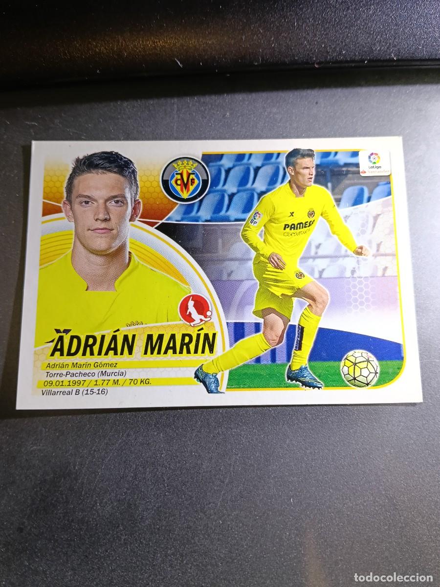 Coleccionismo cromos antiguos: CROMO ADRIAN MARIN 7 B 7B VILLARREAL LIGA 2016 2017 16 17 ESTE PANINI NUNCA PEGADO