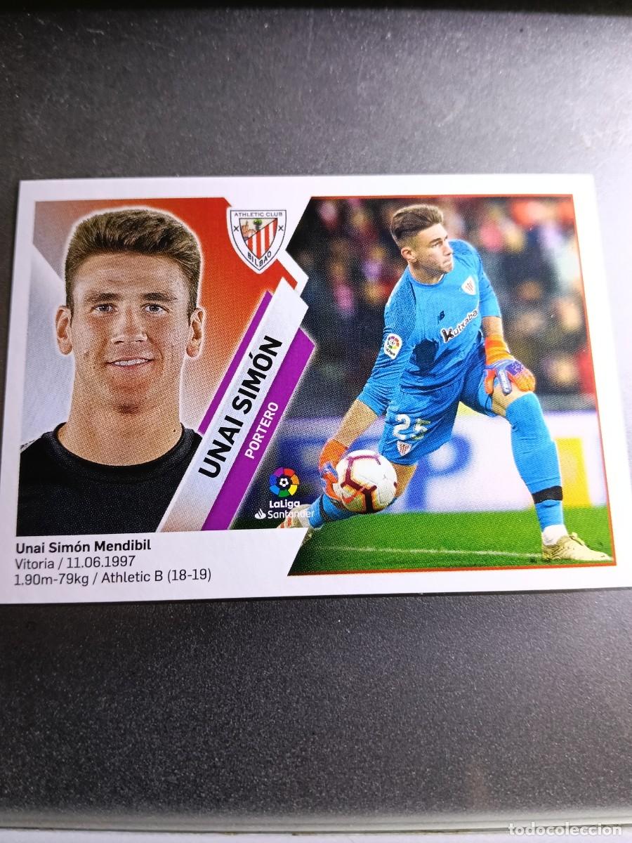 Coleccionismo cromos antiguos: CROMO UNAI SIMON 2 ATHLETIC CLUB DE BILBAO LIGA 2019 2020 19 20 ESTE PANINI NUNCA PEGADO