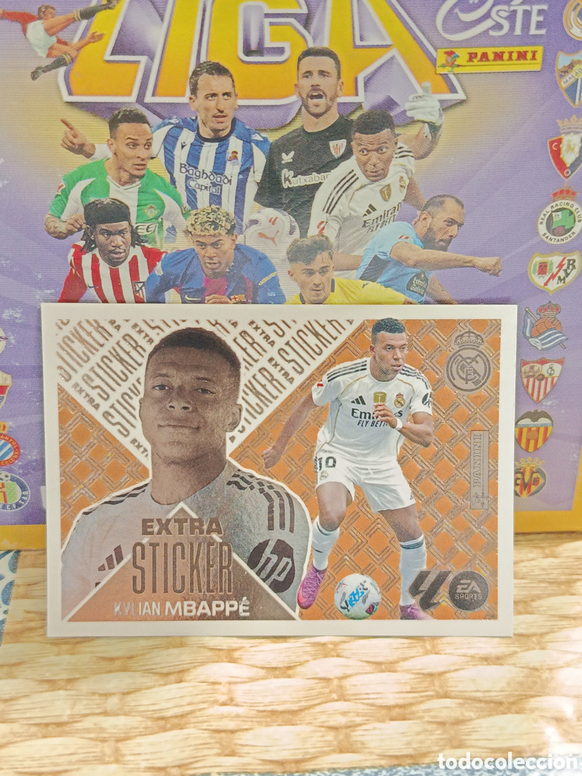 Sammeln alte Sammelbilder: MBAPPE REAL MADRID EXTRA STICKER LIGA ESTE 26 27 2026 2027 PANINI