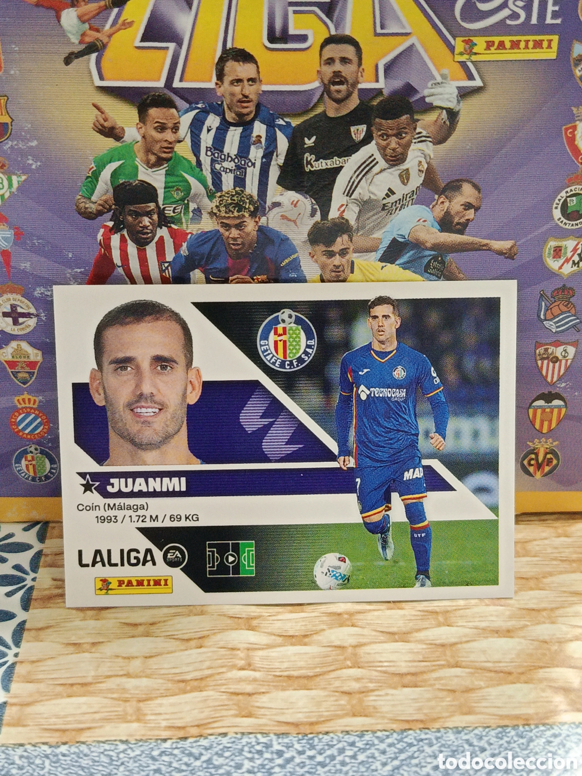 Collezionismo Figurine antiche: JUANMI GETAFE N&ordm; 16 LIGA ESTE 26 27 2026 2027 PANINI