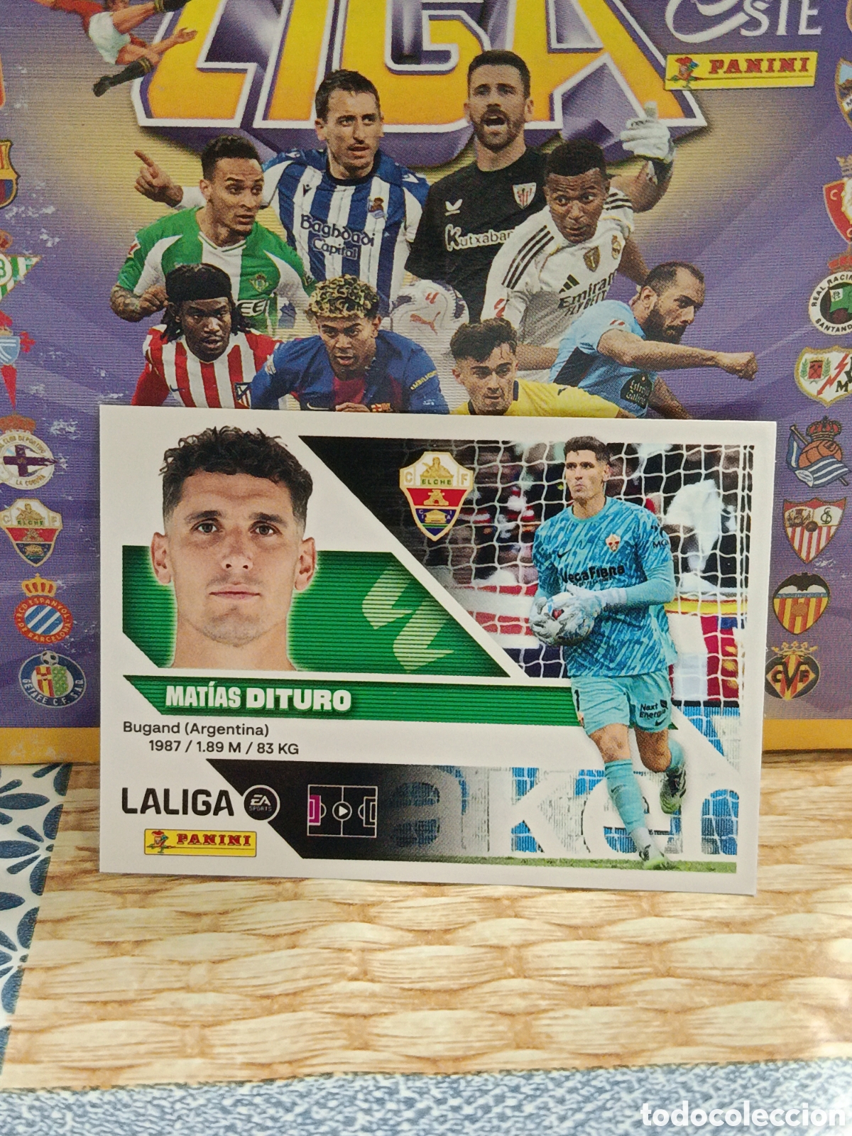 Collezionismo Figurine antiche: DITURO ELCHE N&ordm; 3 LIGA ESTE 26 27 2026 2027 PANINI