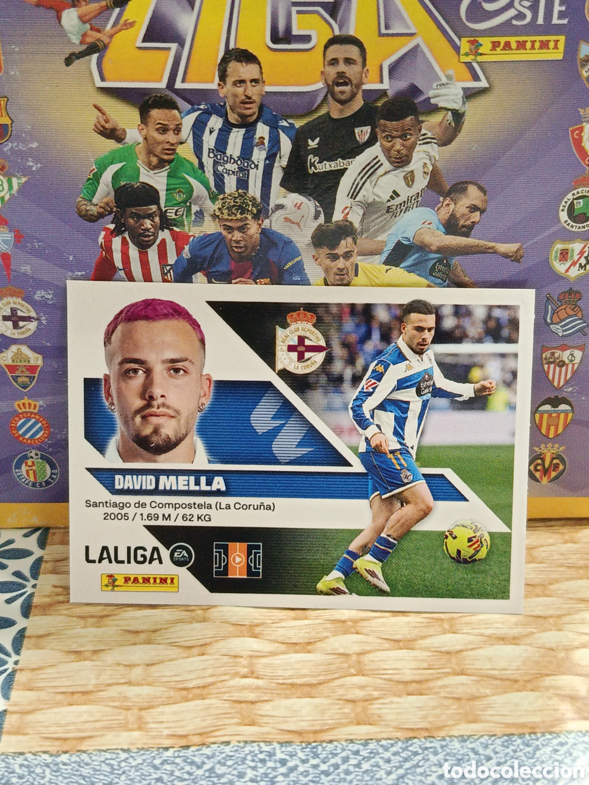 Collezionismo Figurine antiche: MELLA DEPORTIVO N&ordm; 16 LIGA ESTE 26 27 2026 2027 PANINI