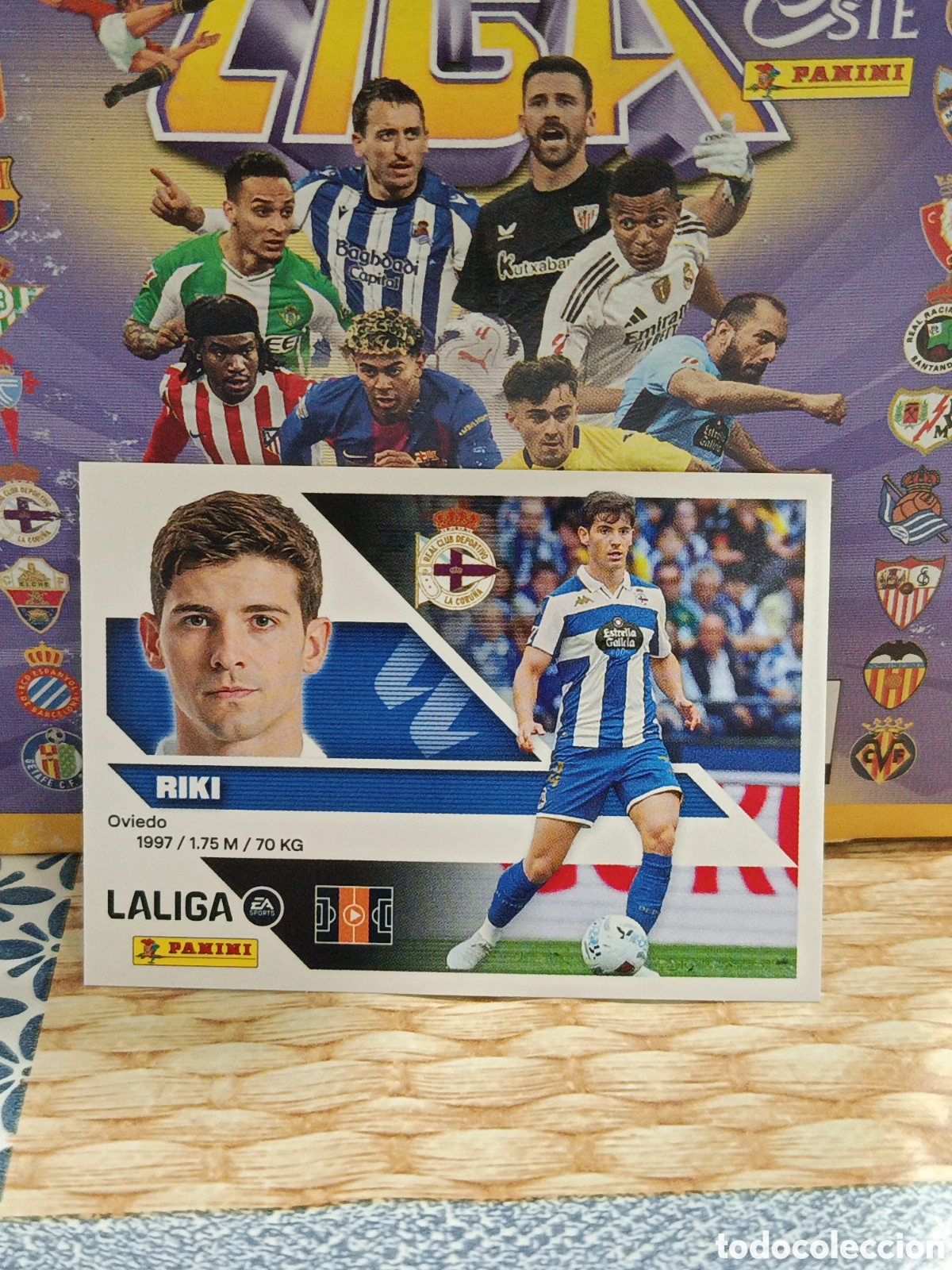 Collezionismo Figurine antiche: RIKI DEPORTIVO N&ordm; 12 LIGA ESTE 26 27 2026 2027 PANINI