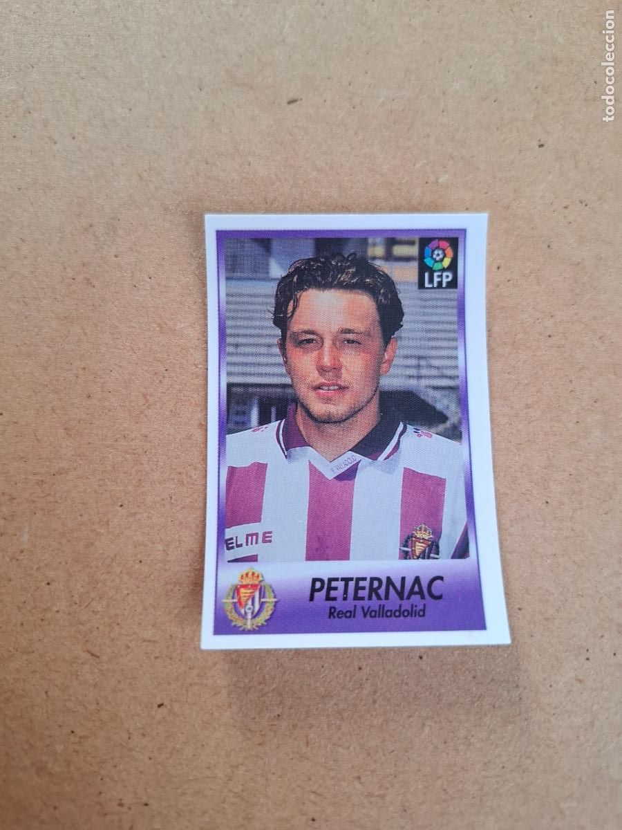 Colecionismo Cromos antigos: BOLLYCAO 96 97 1996 1997 - 272 PETERNAC - REAL VALLADOLID ( TRASERA SIGUE LA LIGA ) NUNCA PEGADO