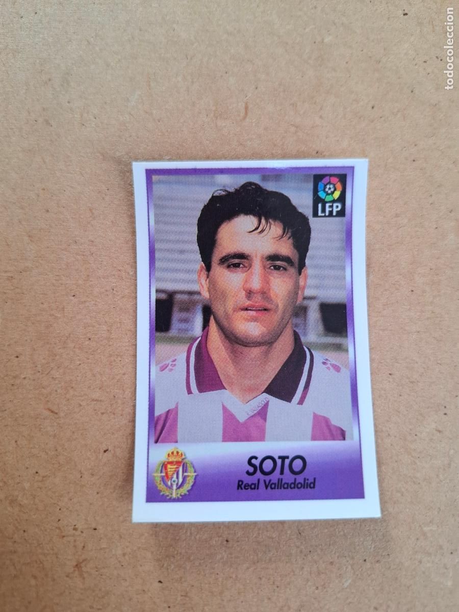 Collezionismo Figurine antiche: BOLLYCAO 96 97 1996 1997 - 273 SOTO - REAL VALLADOLID ( TRASERA SIGUE LA LIGA ) NUNCA PEGADO