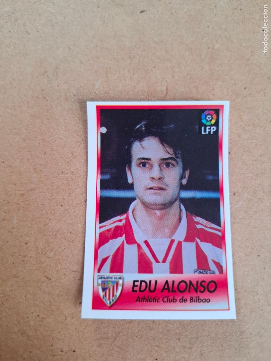 Coleccionismo cromos antiguos: BOLLYCAO 96 97 1996 1997 - 289 EDU ALONSO ATHLETIC CLUB ( TRASERA TE PRESENTA F&Uacute;TBOL ) NUNCA PEGADO